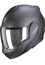 Kask szczękowy Scorpion Exo-Tech Evo Carbon Solid matowy czarny