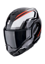 Kask szczękowy Scorpion Exo-Tech Evo Furio czarno-czerwony