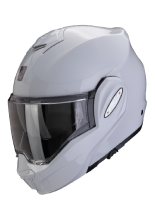 Kask szczękowy Scorpion Exo-Tech Evo Pro Solid jasnoszary połysk