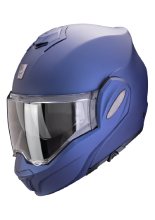 Kask szczękowy Scorpion Exo-Tech Evo Pro Solid niebieski matowy