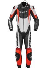 Kombinezon motocyklowy jednoczęściowy Spidi Sport Warrior Perforated Pro czarno-czerwony