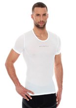 Koszulka unisex Brubeck Base Layer z krótkim rękawem czarna