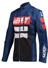 Kurtka enduro Leatt Moto 4.5 X-Flow niebieska