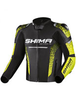 Kurtka motocyklowa Shima STR 2.0 czarna-fluo