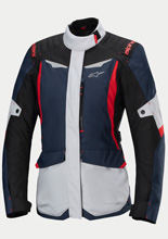 Kurtka motocyklowa damska tekstylna Alpinestars Stella ST-1 WP czarno-niebiesko-czerwona