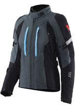 Kurtka motocyklowa damska tekstylna Dainese Mangen Absoluteshell Pro szaro-czarna