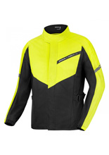 Kurtka motocyklowa przeciwdeszczowa Shima HydroDry 2.0 czarna-fluo