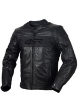 Kurtka motocyklowa skórzana 4SR Hooligan Black Velvet czarna