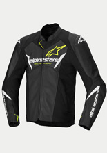 Kurtka motocyklowa skórzana Alpinestars Faster V3 Airflow czarna