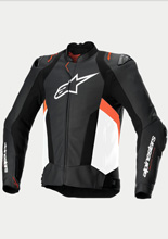 Kurtka motocyklowa skórzana Alpinestars Missile V3 Air czarno-biało-czerwona