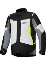 Kurtka motocyklowa tekstylna Alpinestars ST-1 WP czarno-szaro-żółta