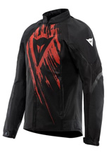 Kurtka motocyklowa tekstylna Dainese Herosphere Air Tex czerwono-czarna