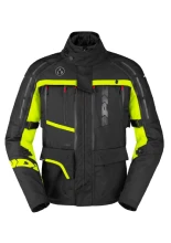 Kurtka motocyklowa tekstylna Spidi 4 Season V3 czarno-fluo