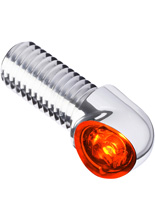 Lampa LED Motogadget mo.blaze tens2 srebrna