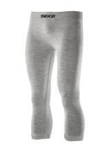 Legginsy termoaktywne SIXS PNX 3/4 Merinos szare unisex