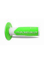 Manetki off-road Progrip 801 biało-zielone fluo