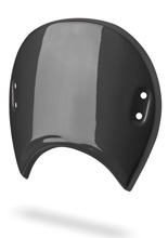 Maska reflektora motocyklowego C-RACER do modeli Royal Enfield Continental GT 650 (19-21)/ Interceptor 650 (21-) czarna