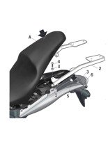 Mocowanie kufra centralnego Shad do Honda HORNET CB600F (07-10)