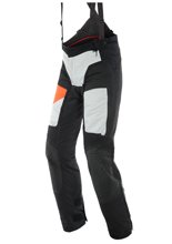 Motocyklowe spodnie tekstylne Dainese D-EXPLORER 2 GORE-TEX® czarno-szaro-pomarańczowe