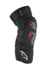 Nakolanniki Alpinestars Bionic Pro Plasma czarno-czerwono-białe