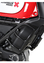 Osłona chłodnicy Hepco&Becker Ducati Scrambler 800 Icon/Classic/Full Throttle (15-18)/Desert Sled (17-18) czarny