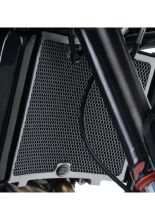 Osłona chłodnicy R&G aluminiowa do KTM 790 Duke (18-) szara