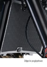 Osłona chłodnicy R&G aluminiowa do KTM 790 Duke (18-) szara