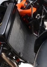 Osłona chłodnicy R&G aluminiowa do KTM 890R Duke (20-) czarna