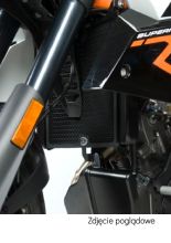 Osłona chłodnicy R&G aluminiowa do KTM 990 SMR/ SM/ SMT (08-) pomarańczowa