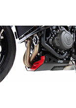 Osłona silnika / płyta pod silnik Hepco&Becker Triumph Trident 660 (21-) czerwono-czarna