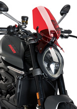 Owiewka PUIG Naked New Generation do Ducati Monster 937 (21-) czerwona