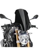 Owiewka PUIG do BMW R1200R (15-18) do oryginalnego wspornika BMW czarna