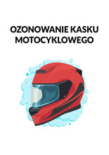 Ozonowanie kasku motocyklowego