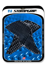 Pady boczne na zbiornik Volcano Stompgrip do Honda MSX 125 (17-18) / Grom (17-20) czarne