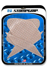 Pady boczne na zbiornik Volcano Stompgrip do Kawasaki Ninja 400 ABS (18-23) przezroczyste