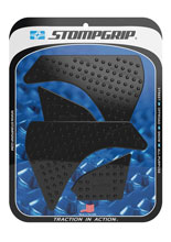 Pady boczne na zbiornik paliwa Stompgrip Street Bike Volcano BMW  F 800 GS (09-12) czarne