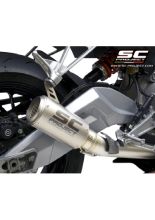 Pełny układ wydechowy 2-1 SC-Project CR-T Aprilia RS 660 (20-) tytan