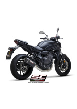 Pełny układ wydechowy 2-1, SC-Project SC1-S Carbon - Yamaha MT-07 [21]