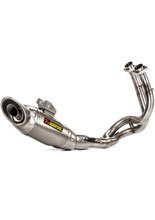 Pełny układ wydechowy Akrapović Kawasaki Ninja 650/ Z650 (17-23) [Racing Line, Titanium]