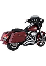 Pełny układ wydechowy (Big Radius) Vance & Hines chrom do Harley Davidson FLHT/FLHR/FLHX/FLTR