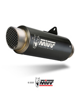 Pełny układ wydechowy (GP Pro) MIVV do Honda CB 125 R (18-20) czarny