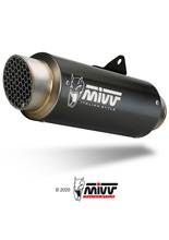 Pełny układ wydechowy (GP Pro) MIVV do Yamaha MT-07 / FZ-07 (14-20) czarny