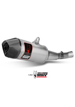 Pełny układ wydechowy (Oval) MIVV do KTM 250 EXC-F (11) srebrny