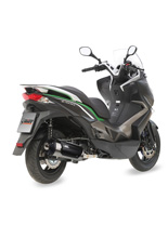 Pełny układ wydechowy (Urban) MIVV do Kawasaki J300 (14-16) / Kymco Downtown 300 (09-12)