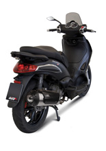 Pełny układ wydechowy (Urban) MIVV do Piaggio Beverly Tourer 250 (08-09) / 300 (09-10)