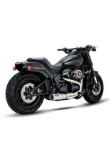 Pełny układ wydechowy Vance & Hines Hi-Output do wybranych modeli Harleya Davidsona Szczotkowana Stal