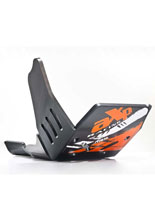 Płyta pod silnik AXP Racing Xtrem KTM 450EXCF/500EXCF/500XCFW (17-23) czarna