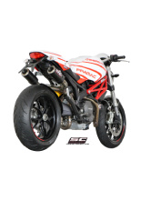 Podwójny tłumik SC-Project CR-T Carbon - Ducati Monster 1100 / S [09-10]