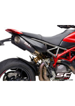 Podwójny tłumik SC-Project S1 Carbon - Ducati Hypermotard 950 / RVE / SP [19-21]