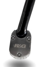 Poszerzenie stopki motocyklowej R&G Aprilia RS 660 (21-)/ Tuono 660 (21-)/ RS 457 (24-) srebrne